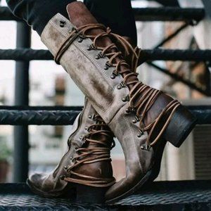 freebird red boots